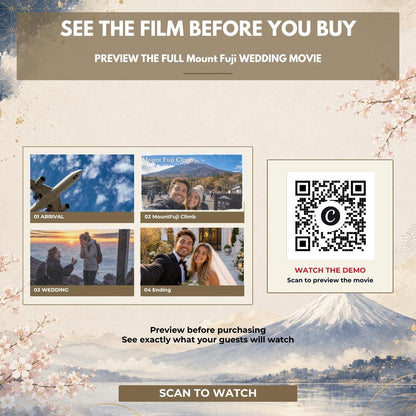 MOUNT FUJI Wedding Opening Film Template — view 2