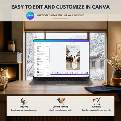 A DAY IN JAPAN Wedding Website Invitation Template — view 10
